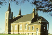 COON PRAIRIE AND E COON PRAIRIE RDS., a Early Gothic Revival house of worship, built in Viroqua, Wisconsin in 1909.