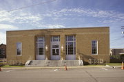 119 E JEFFERSON ST, a Neoclassical/Beaux Arts post office, built in Viroqua, Wisconsin in 1939.