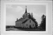 HIGHWAY 82, 1/2 MILE EAST OF JUNCTION WITH N, a Early Gothic Revival church, built in Sterling, Wisconsin in .