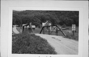 PODAWITZ RD OVER RILEY CREEK, a NA (unknown or not a building) pony truss bridge, built in Genoa, Wisconsin in 1898.