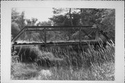 BRIDGE OVER WARNER CREEK, a NA (unknown or not a building) pony truss bridge, built in Whitestown, Wisconsin in 1924.