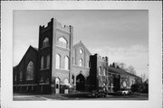 221 S CENTER AVE, a Late Gothic Revival house of worship, built in Viroqua, Wisconsin in 1914.