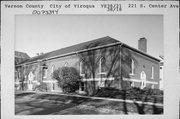 221 S CENTER AVE, a Late Gothic Revival house of worship, built in Viroqua, Wisconsin in 1914.