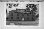 SE CNR OF N EAST AVE AND W WALNUT ST, a Boomtown warehouse, built in Viroqua, Wisconsin in 1945.