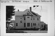 220 E JEFFERSON ST, a Queen Anne house, built in Viroqua, Wisconsin in 1897.