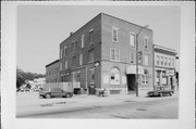 116 S MAIN ST, a Romanesque Revival lodging-hotel, built in Westby, Wisconsin in 1891.
