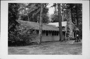 8767 BIG ST GERMAIN DR, a Craftsman resort/camp building, built in St. Germain, Wisconsin in 1927.