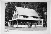7580 STH 70, a Side Gabled house, built in St. Germain, Wisconsin in 1910.