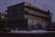 104 E WALWORTH AVE, a Italianate large retail building, built in Delavan, Wisconsin in 1851.