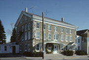 2090 N CHURCH ST, a Greek Revival house, built in East Troy, Wisconsin in 1846.