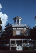 127 S LINCOLN ST, a Octagon house, built in Elkhorn, Wisconsin in 1855.