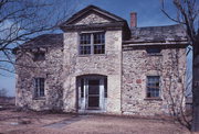 Meyerhofer Cobblestone House, a Building.