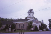 N1509 BRICK SCHOOL RD, a Greek Revival house of worship, built in Walworth, Wisconsin in 1870.