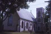 150 CHURCH ST, a Early Gothic Revival house of worship, built in Whitewater, Wisconsin in 1869.