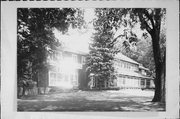64 N LAKE SHORE DR, a Craftsman lodging-inn, built in Linn, Wisconsin in 1898.
