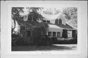 3335 S SHORE DR, a Prairie School gatehouse, built in Delavan, Wisconsin in 1903.