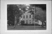 Old World Wisconsin Site (ORIGINAL LOCATION N SIDE OF COUNTY HIGHWAY O .2 M E OF BLUE WING RD), a Greek Revival house, built in Eagle, Wisconsin in 1857.