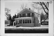 918 RACINE ST, a Greek Revival house, built in Delavan, Wisconsin in 1860.