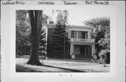 53B E WALWORTH AVE, a Gabled Ell house, built in Delavan, Wisconsin in 1858.