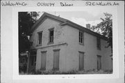 52 E WALWORTH AVE, a Greek Revival general store, built in Delavan, Wisconsin in 1842.