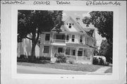 67 E WALWORTH AVE, a Queen Anne house, built in Delavan, Wisconsin in 1901.