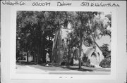503 E WALWORTH AVE, a Early Gothic Revival house of worship, built in Delavan, Wisconsin in 1879.