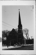 708 E WALWORTH AVE, a Early Gothic Revival house of worship, built in Delavan, Wisconsin in 1895.