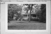 396 N LAKE SHORE DRIVE, a Queen Anne house, built in Fontana On Geneva Lake, Wisconsin in 1903.