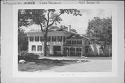 421 BAKER ST, a Italianate house, built in Lake Geneva, Wisconsin in 1856.