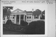 600 CAMPBELL ST, a Neoclassical/Beaux Arts house, built in Lake Geneva, Wisconsin in 1881.