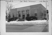 672 MAIN ST, a Art Deco post office, built in Lake Geneva, Wisconsin in 1939.