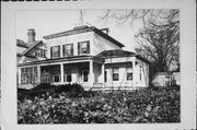 335 WRIGLEY DRIVE, a Greek Revival house, built in Lake Geneva, Wisconsin in 1857.