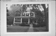 335 WRIGLEY DRIVE, a Greek Revival house, built in Lake Geneva, Wisconsin in 1857.