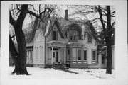 218 N BALDWIN ST 218 N BALDWIN ST, a Italianate house, built in Sharon, Wisconsin in 1885.