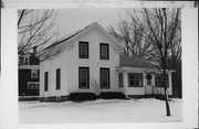 186 N MARTIN ST, a Gabled Ell house, built in Sharon, Wisconsin in 1860.