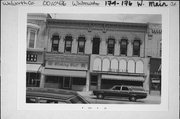 174-176 W MAIN ST, a Commercial Vernacular small retail building, built in Whitewater, Wisconsin in 1883.