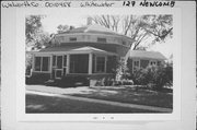 127 N NEWCOMB ST, a Octagon house, built in Whitewater, Wisconsin in 1862.