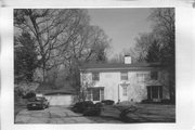 1511 WOOD LANE, a Colonial Revival/Georgian Revival house, built in Shorewood Hills, Wisconsin in 1939.
