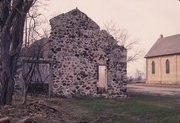 1488 HIGHLAND DR, a Front Gabled one to six room school, built in Farmington, Wisconsin in 1868.