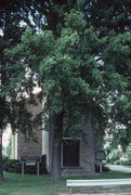 N12806 FOND DU LAC AVE, a Early Gothic Revival church, built in Germantown, Wisconsin in 1862.