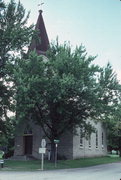 N12806 FOND DU LAC AVE, a Early Gothic Revival house of worship, built in Germantown, Wisconsin in 1862.
