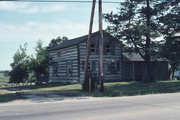 N168 W22022 MAIN ST, a Gabled Ell house, built in Polk, Wisconsin in 1844.