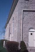 2750 DAVID STAR RD, a Romanesque Revival house of worship, built in Jackson, Wisconsin in 1855.