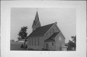 1268 MILL RD, a Early Gothic Revival church, built in Jackson, Wisconsin in 1874.