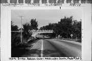 STATE HIGHWAY 33 AND STATE HIGHWAY 175, a Art Deco bridge, built in Addison, Wisconsin in 1933.