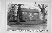 215 E SUMNER, a Colonial Revival/Georgian Revival house, built in Hartford, Wisconsin in 1926.