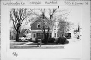 333 E SUMNER ST, a Gabled Ell house, built in Hartford, Wisconsin in .