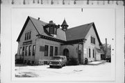 415 SALISBURY ST, a Queen Anne one to six room school, built in Newburg, Wisconsin in 1902.