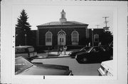 607 Elm St, a Colonial Revival/Georgian Revival post office, built in West Bend, Wisconsin in 1935.