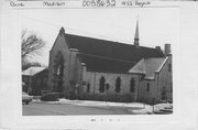 1827-1833 REGENT ST, a Late Gothic Revival house of worship, built in Madison, Wisconsin in 1927.